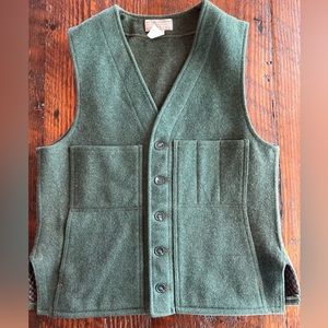 Vintage Filson Mackinaw Wool Vest size 42